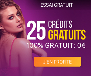 25 crédits gratuits